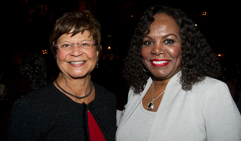 Guests at the 47th Annual IUPUI Dr. Martin Luther King, Jr. Celebration Dinner